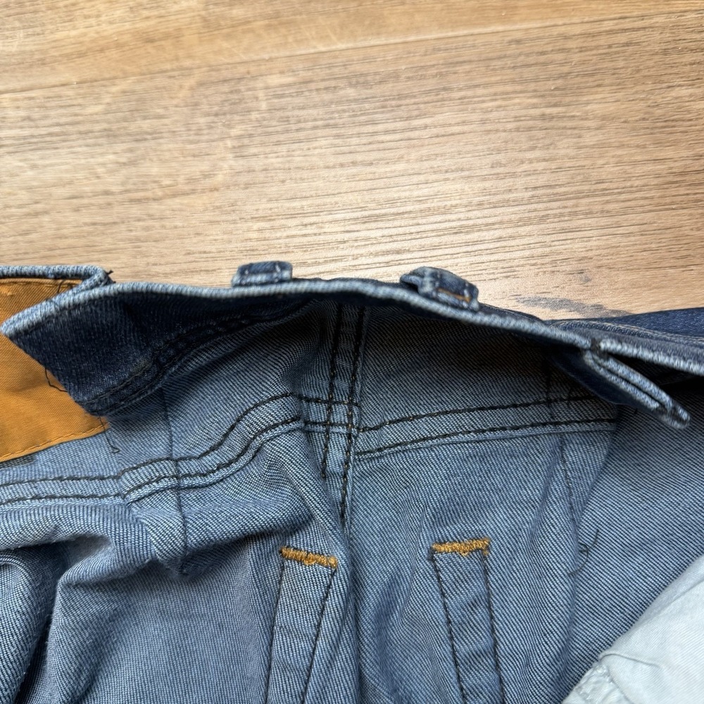 Diesel Jeans Men 28x32 Blue Tepphar Slim Carrot Stretch Denim Dark 0688A (Tag30) - Picture 9 of 14